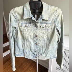 Old Navy Blue Denim Jean Jacket Size medium